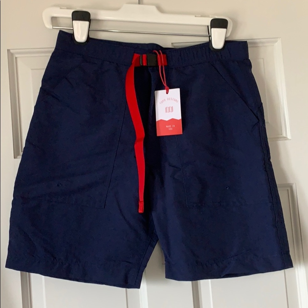 Topo Designs women’s navy blue shorts